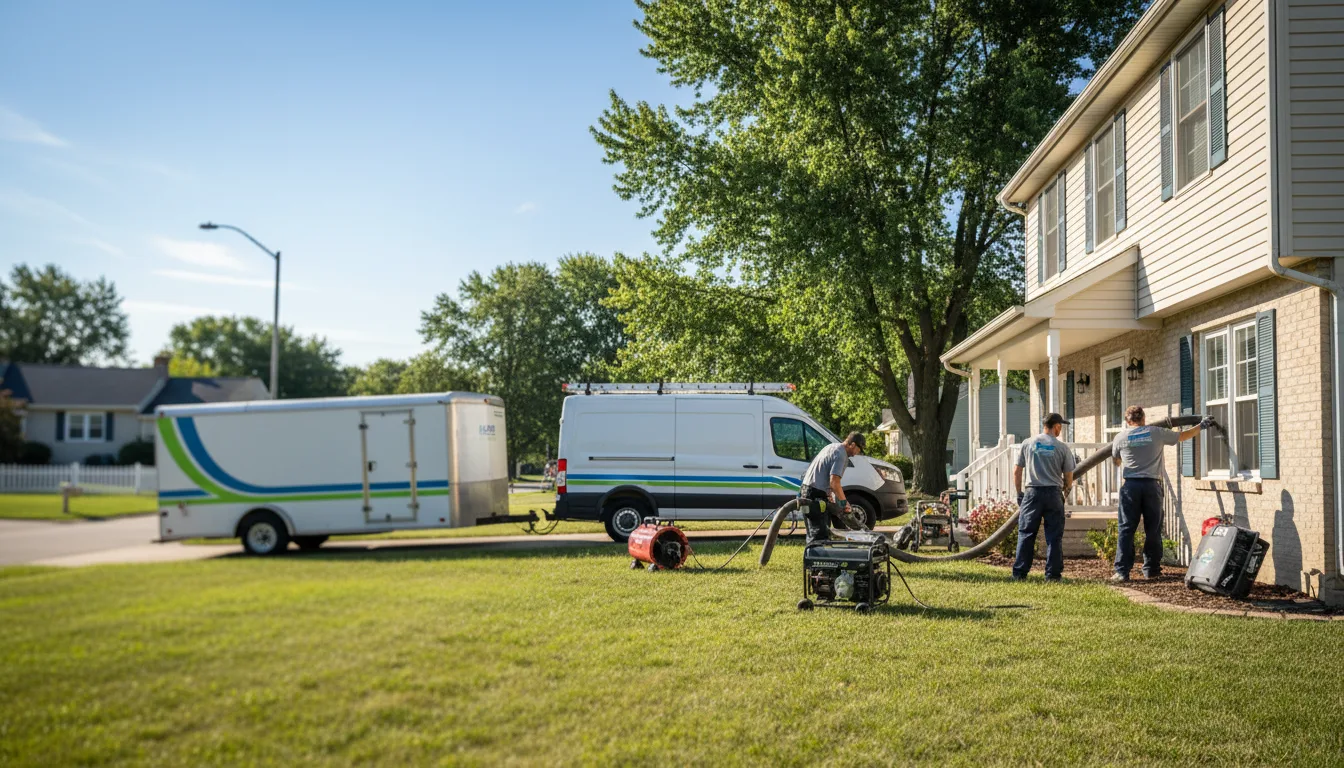 Flooded Basement Restoration And Cleanup With Repair in Athol, KS near me